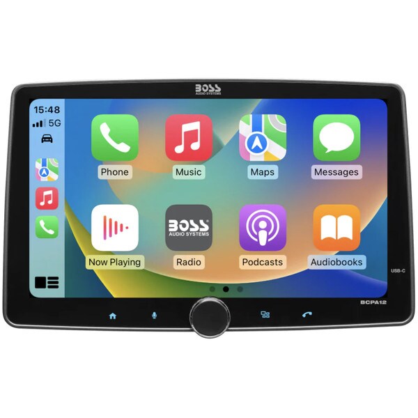 Main product image for BOSS BCPA12W 12" Touchscreen Monitor In-Dash Receiver265-4716